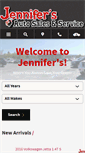 Mobile Screenshot of jennifersautosales.com